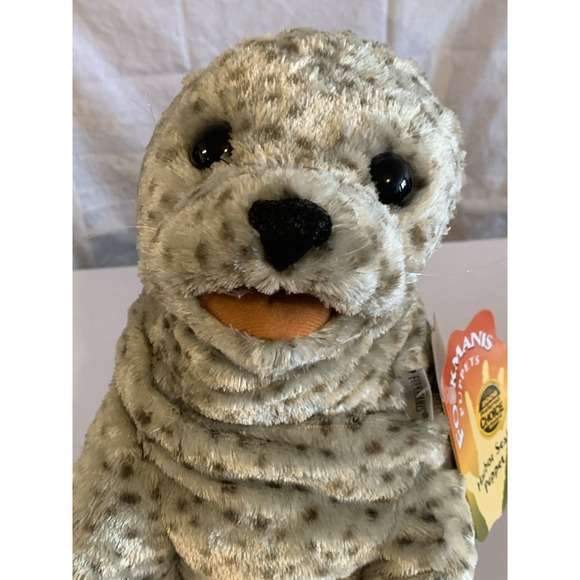 Folkmanis Harbor Seal Hand Puppet Brand New NWT - Picture 3 of 13